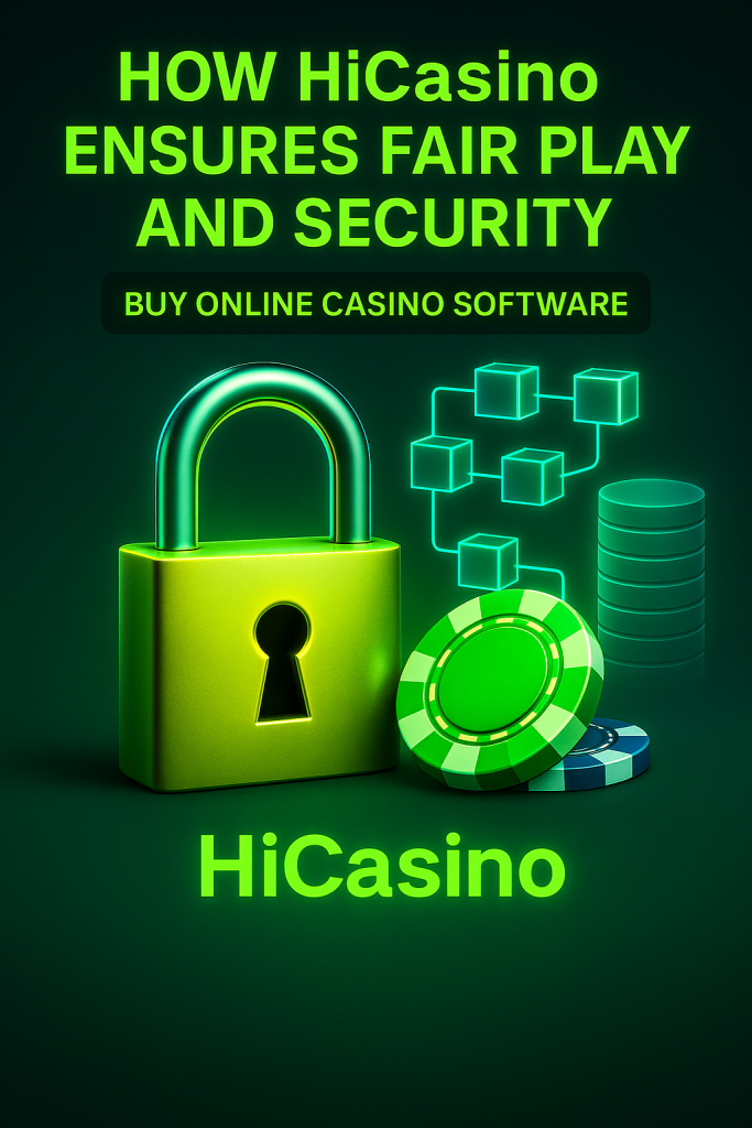 🔒 How HiCasino Ensures Fair Play and Security – Buy Online Casino Software with Confidence