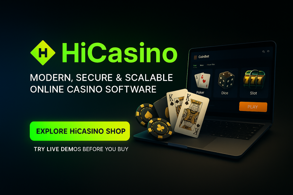 🎰 HiCasino – The Online Casino Platform Provider