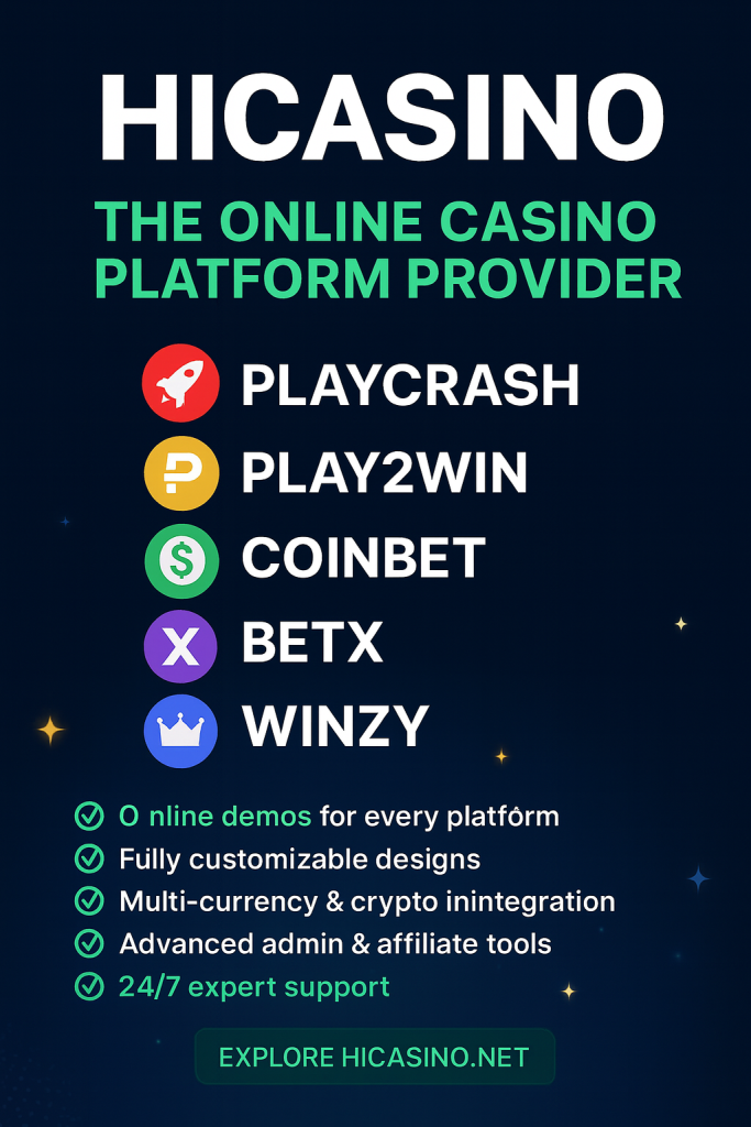 HiCasino – The Ultimate Turnkey Online Casino Solution