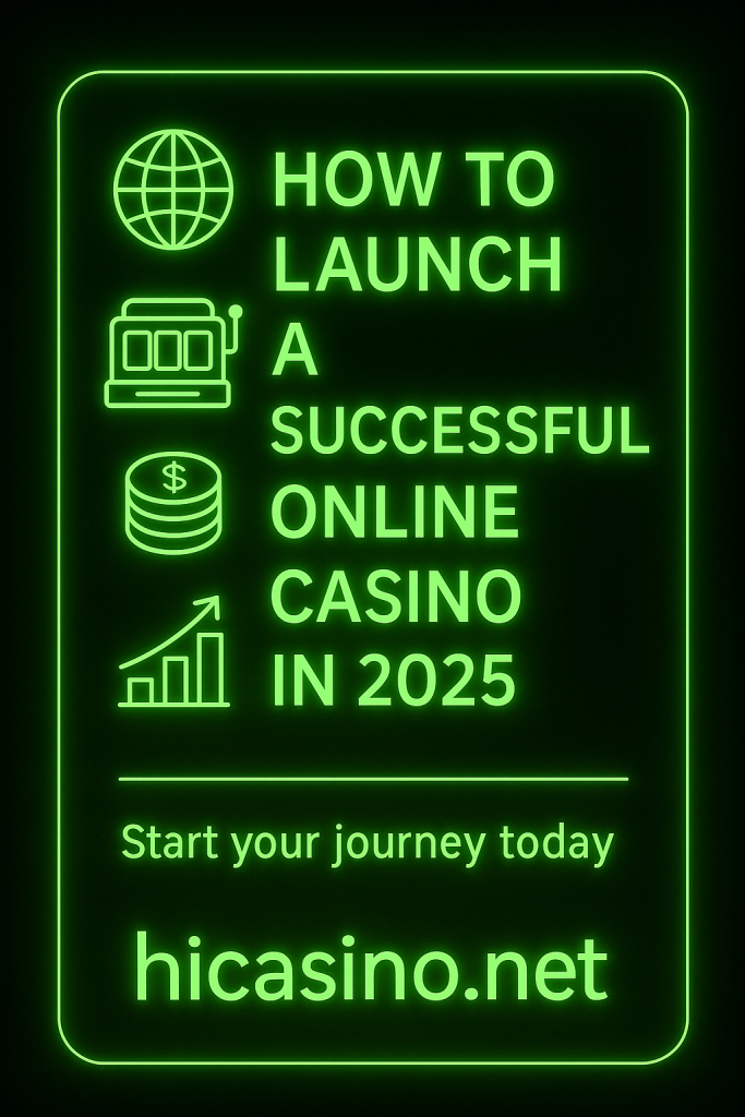 🚀 How to Launch a Successful Online Casino in 2025