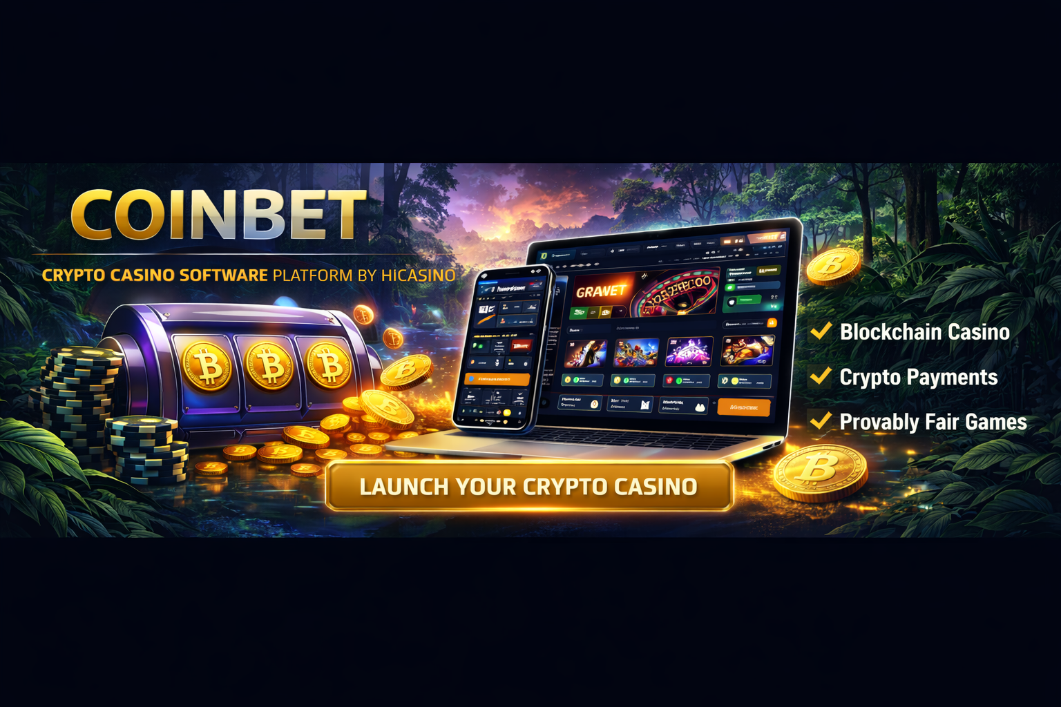 Coinbet Crypto Casino Software – Blockchain Casino Platform for Operators