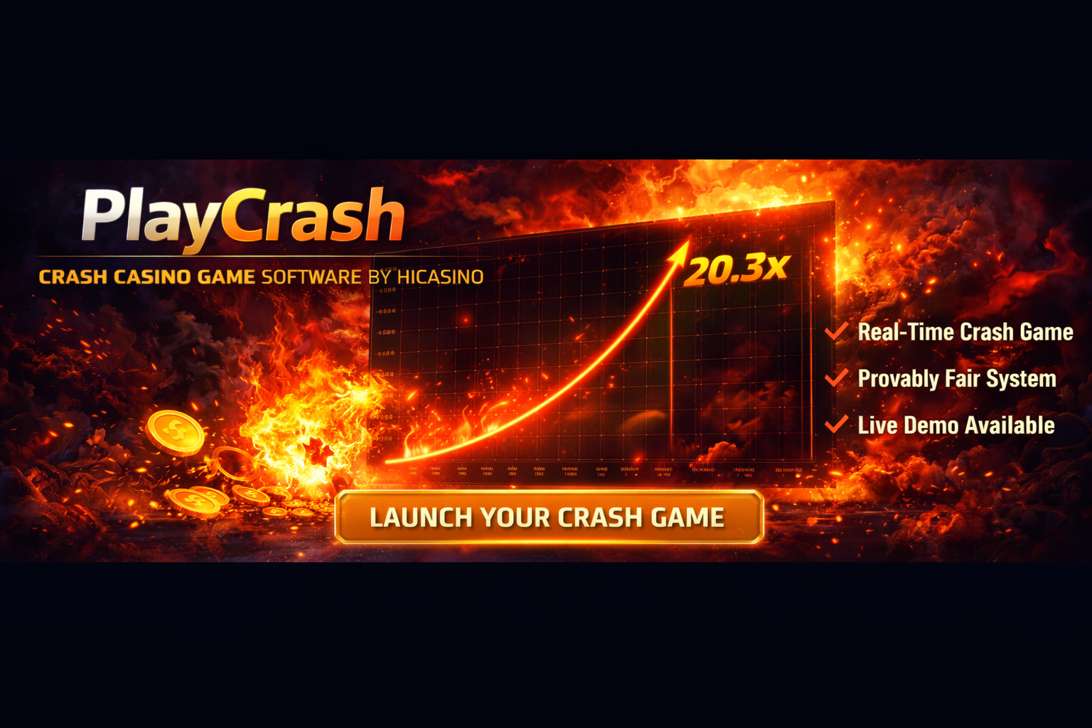 PlayCrash Crash Game Software – High-Engagement Casino Game for Operators