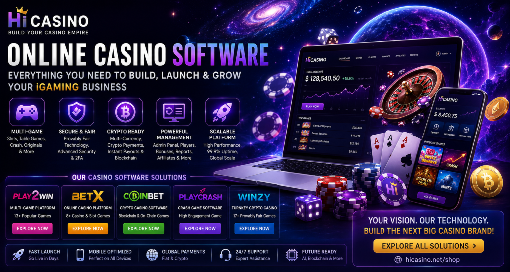 Online Casino Software: The Complete Guide to Building Your iGaming Business