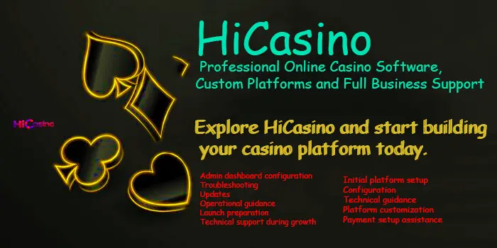 HiCasino: Professional Online Casino Software, Custom Platforms and Full Business Support