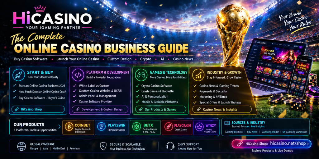 Build Your Own Online Casino with HiCasino